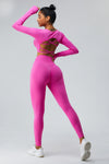 Curve V-Back Seamless Scrunch Legging