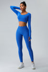 Curve V-Back Seamless Scrunch Legging