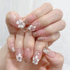 Glitter Gel Press On Nail Kit - 24pcs