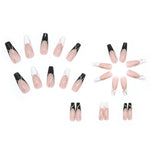 Glitter Gel Press On Nail Kit - 24pcs