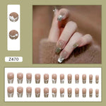 Gradient Gel Press On Nail Kit - 24pcs