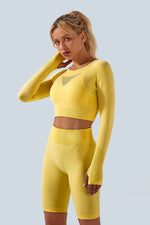 Motion Breathe Mesh Seamless Long Sleeves