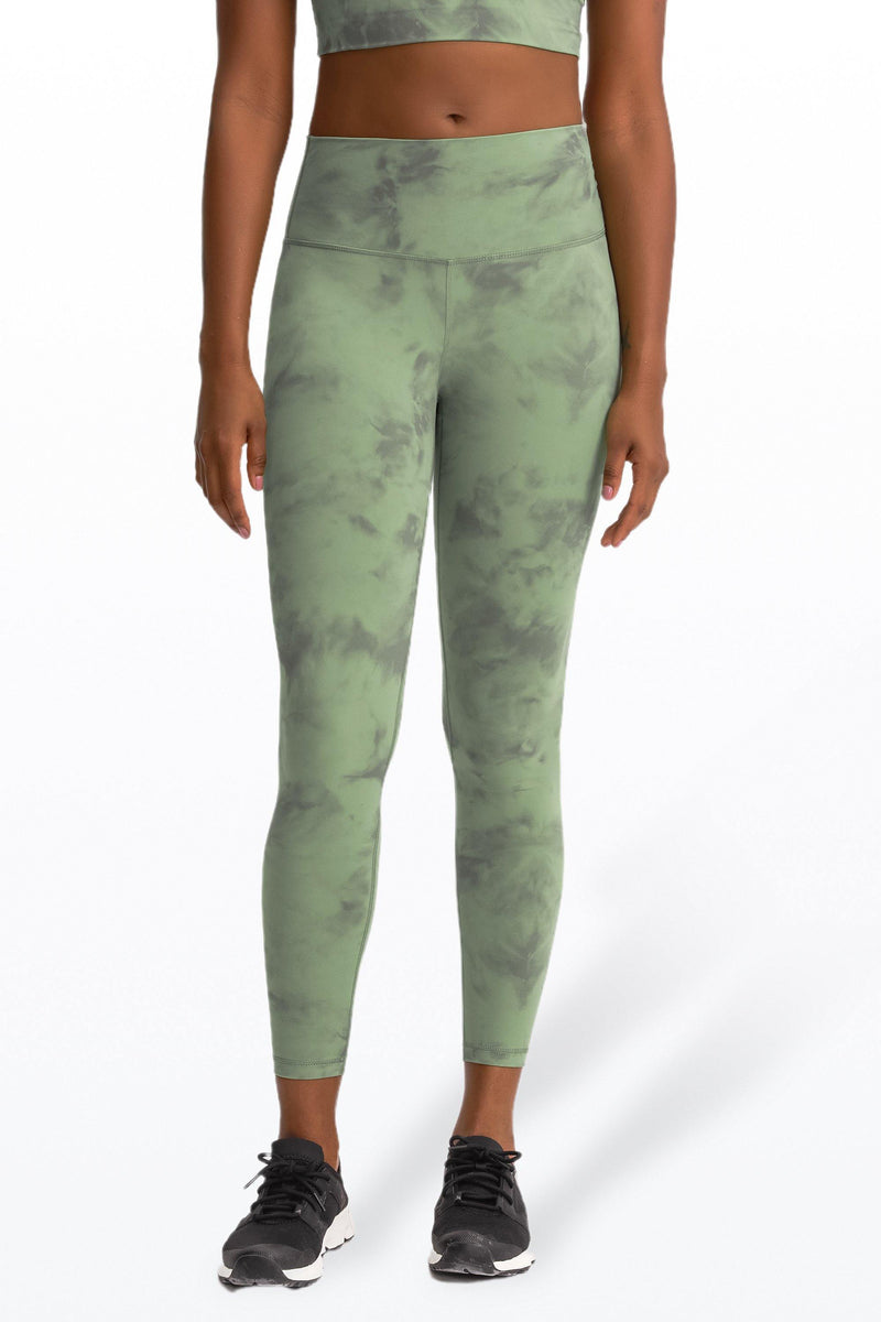 AirCloud Tie Dye High Waist Legging - Fastarry