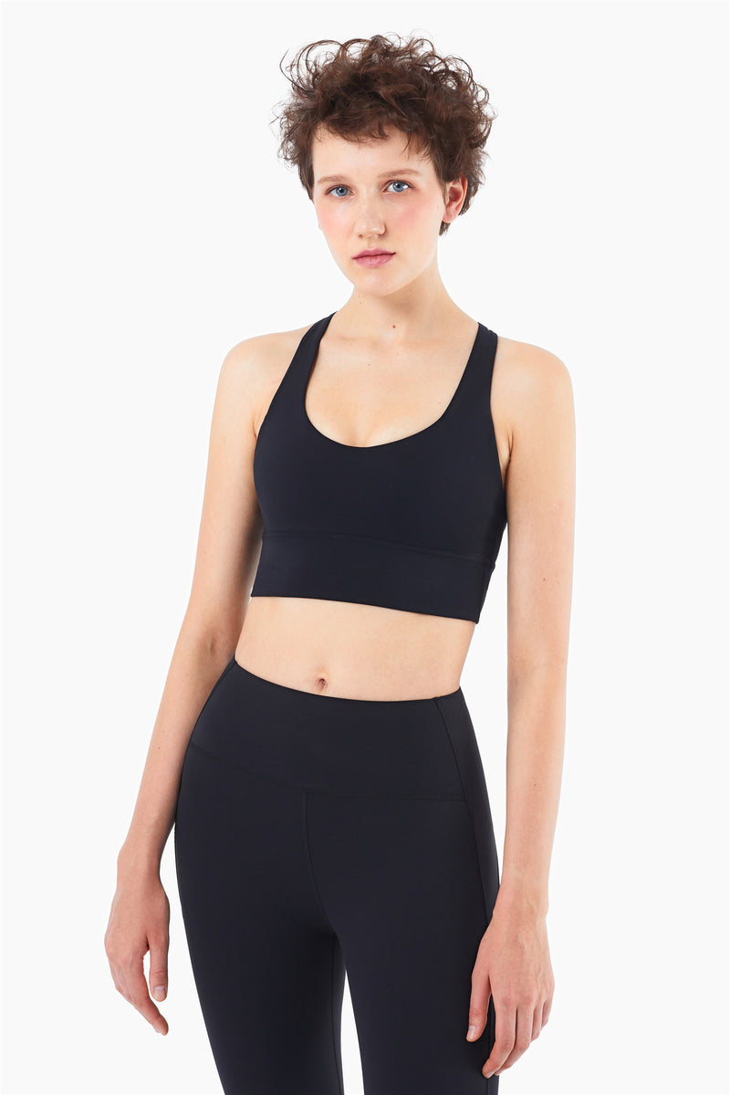 Multi-Strap Crisscross Sports Bra