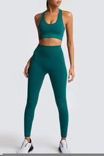 Effortless Racerback Seamless Workout Set - 2 Pieces