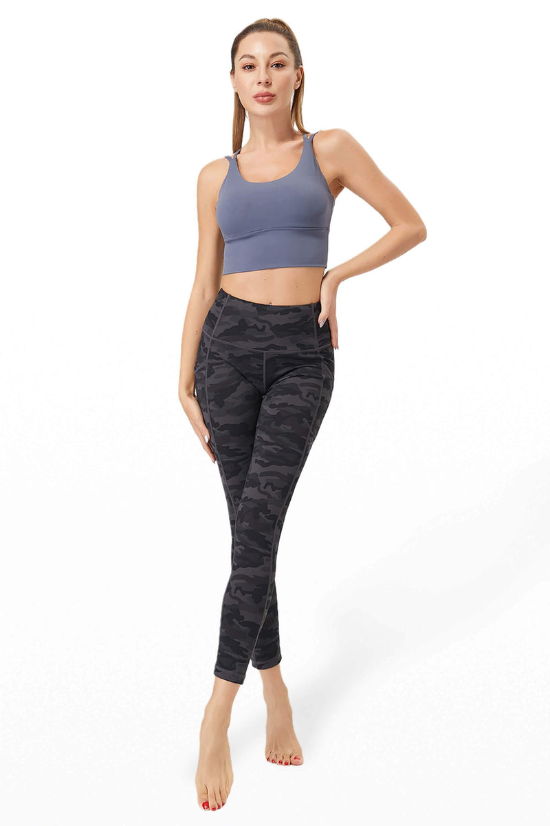 Free Flow Trinity Tummy Control Legging With Pockets - Fastarry