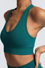 Effortless Basic Essentials Racerback Seamless Workout Set - 2 Pieces