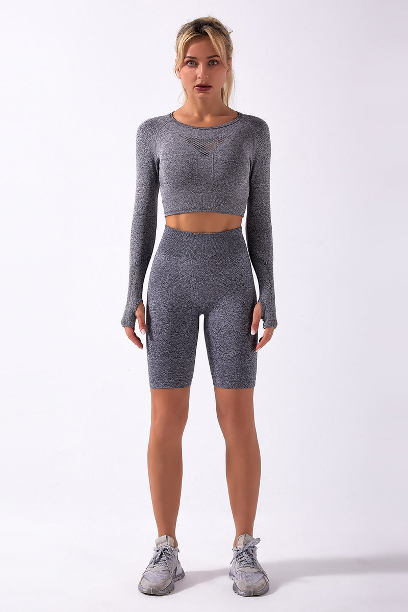 Motion Breathe Mesh Seamless Long Sleeves