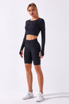 Motion Breathe Mesh Seamless Long Sleeves