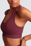 Effortless Basic Essentials Racerback Seamless Workout Set - 2 Pieces