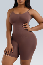 Sculpting Mid Thigh Cami Bodysuit