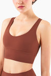 Multi-Strap Crisscross Sports Bra