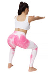 Booty Lifting Bubble Scrunch Legging - Tie Dye