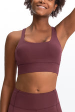 AirCloud Long Line Strappy Bra Medium Support