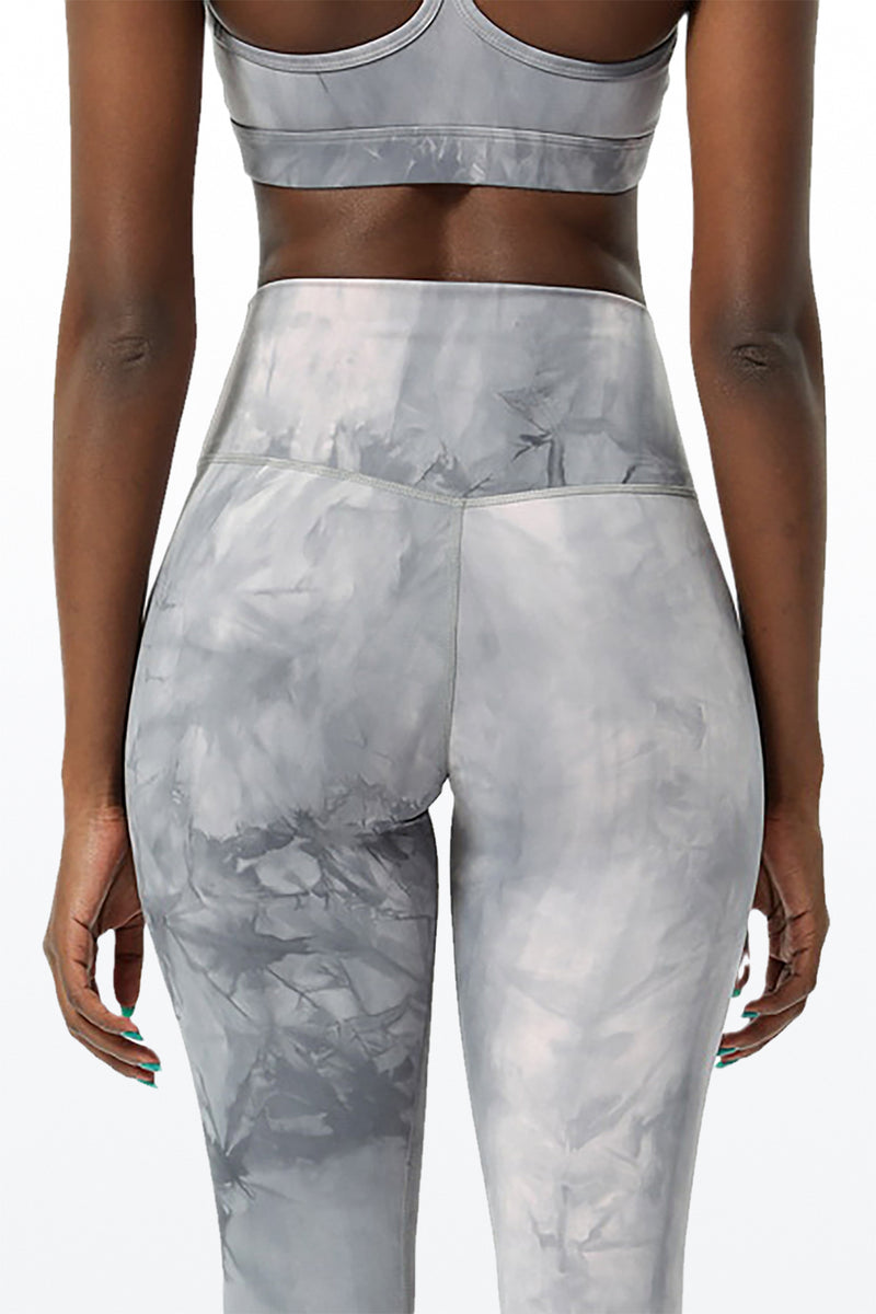 Gradient Ink Dye High Waist Legging