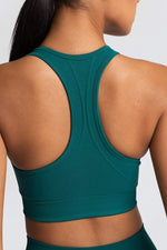 Effortless Racerback Seamless Workout Set - 2 Pieces