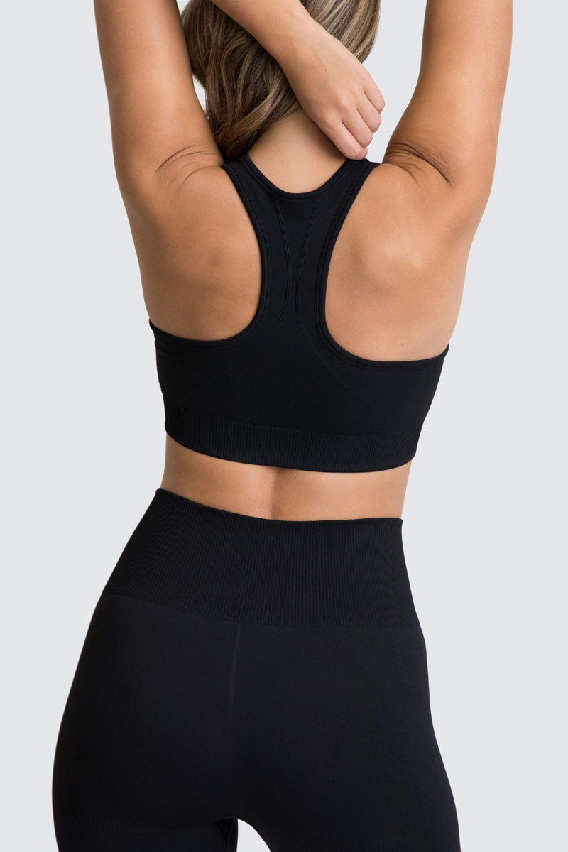 Effortless Racerback Seamless Workout Set - 2 Pieces