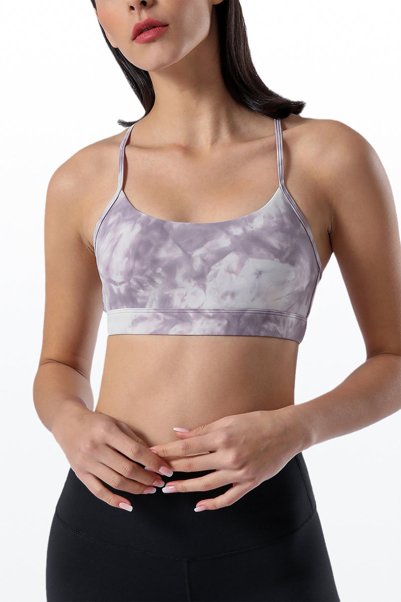 Splashing Y Bra - Tie Dye