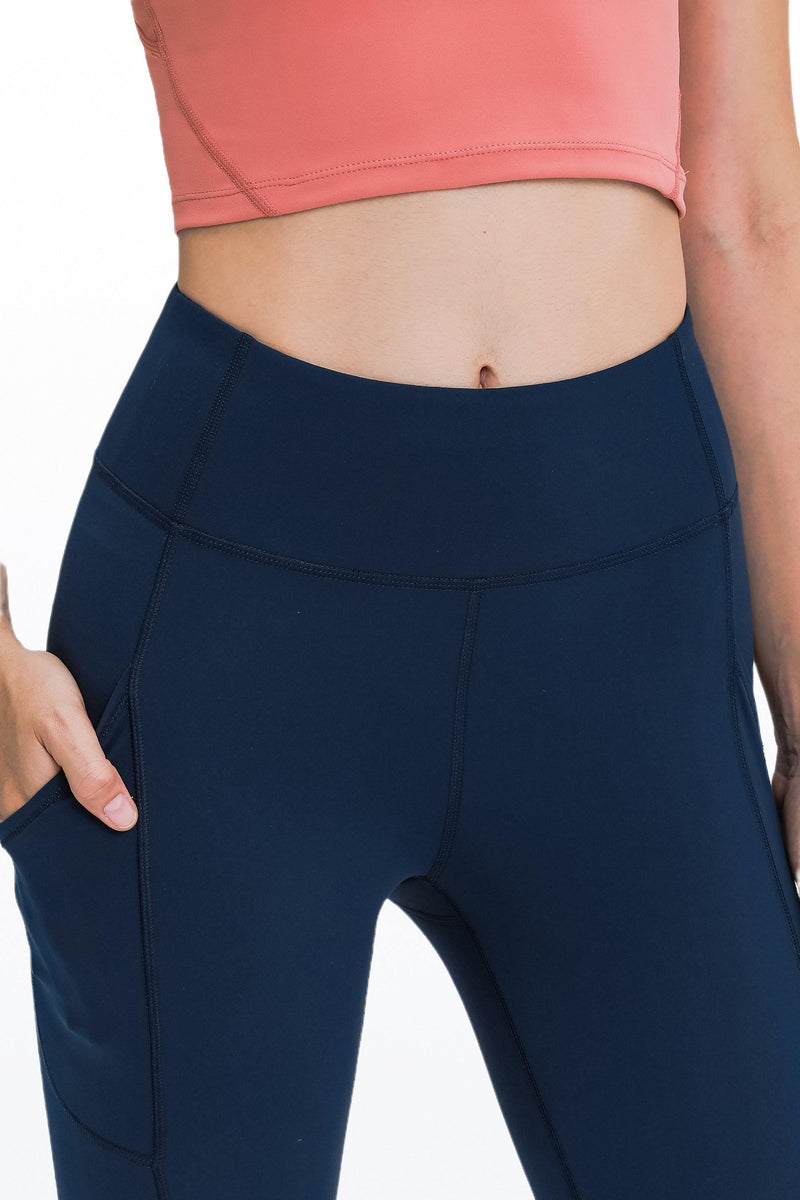 AirCloud High Waist Legging With Side Pockets - Fastarry