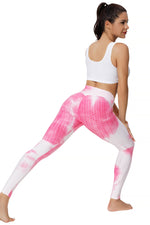 Booty Lifting Bubble Scrunch Legging - Tie Dye