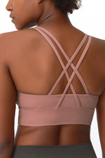 AirCloud Long Line Strappy Bra Medium Support