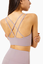 StarryCloud Long Line Strappy Bra