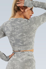 Urban Camo Seamless Long Sleeve