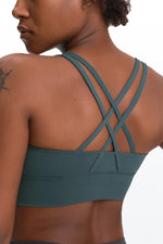 AirCloud Long Line Strappy Bra Medium Support