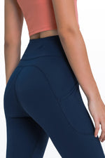 AirCloud High Waist Legging With Side Pockets - Fastarry