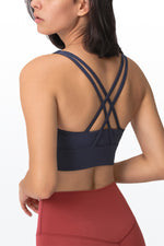 AirCloud Long Line Strappy Bra Medium Support