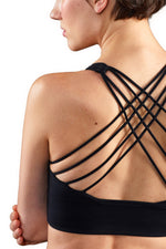 Multi-Strap Crisscross Sports Bra