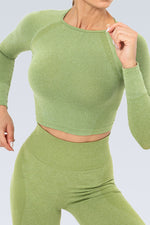 Push Up Seamless Long Sleeve