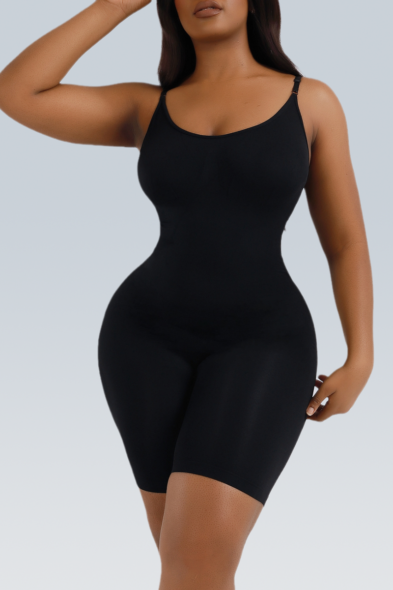 Sculpting Mid Thigh Cami Bodysuit