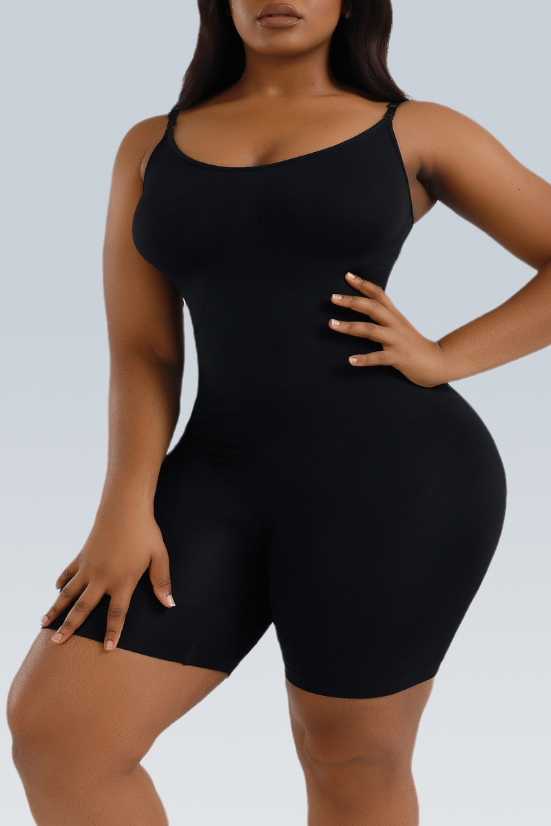 Sculpting Mid Thigh Cami Bodysuit