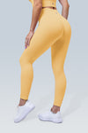 Macaron Power Ribbed Seamless Scrunch Legging