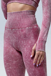 Eva Acid Wash Seamless Scrunch Legging