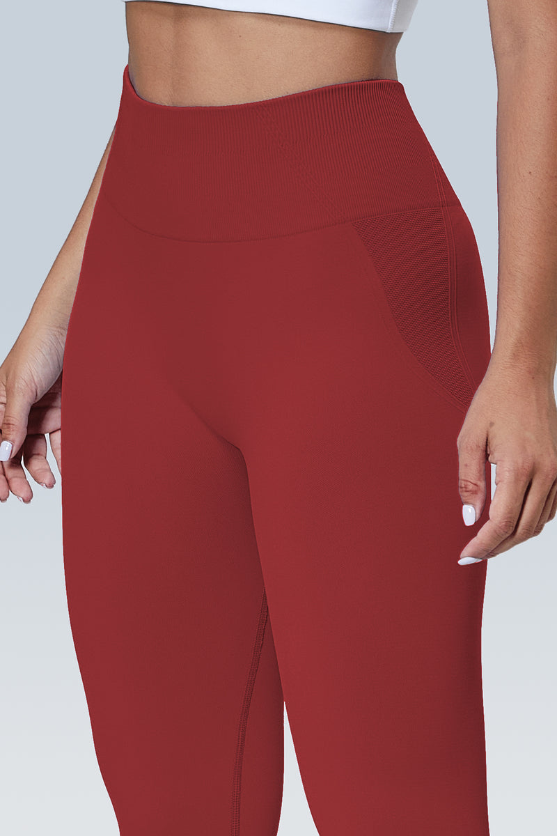 Booty Lifting Sleek Push Up Seamless Scrunch Legging