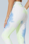 Booty Lifting Bubble Scrunch Legging - Tie Dye