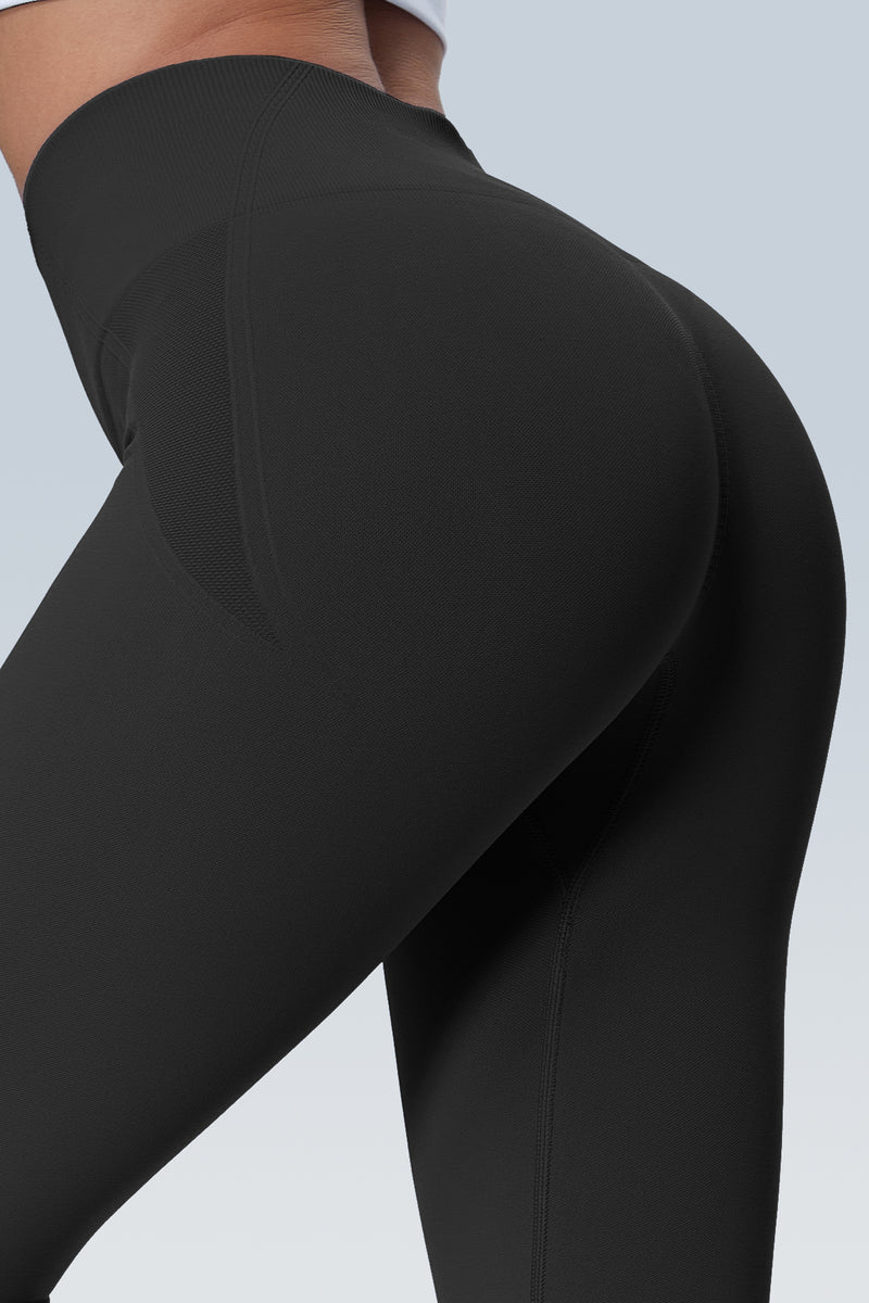 Booty Lifting Sleek Push Up Seamless Scrunch Legging