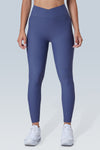 The V Ribbed Crossover Scrunch Legging