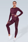 Slice Breathe Mesh Seamless Long Sleeve