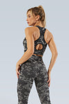 Urban Camo Seamless Racerback Bra