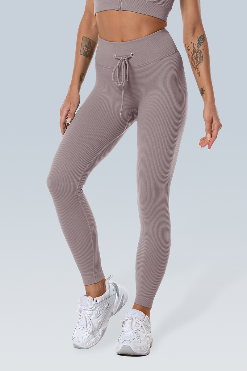 Studio-To-Street Seamless Ribbed Legging