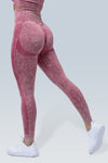 Eva Acid Wash Seamless Scrunch Legging