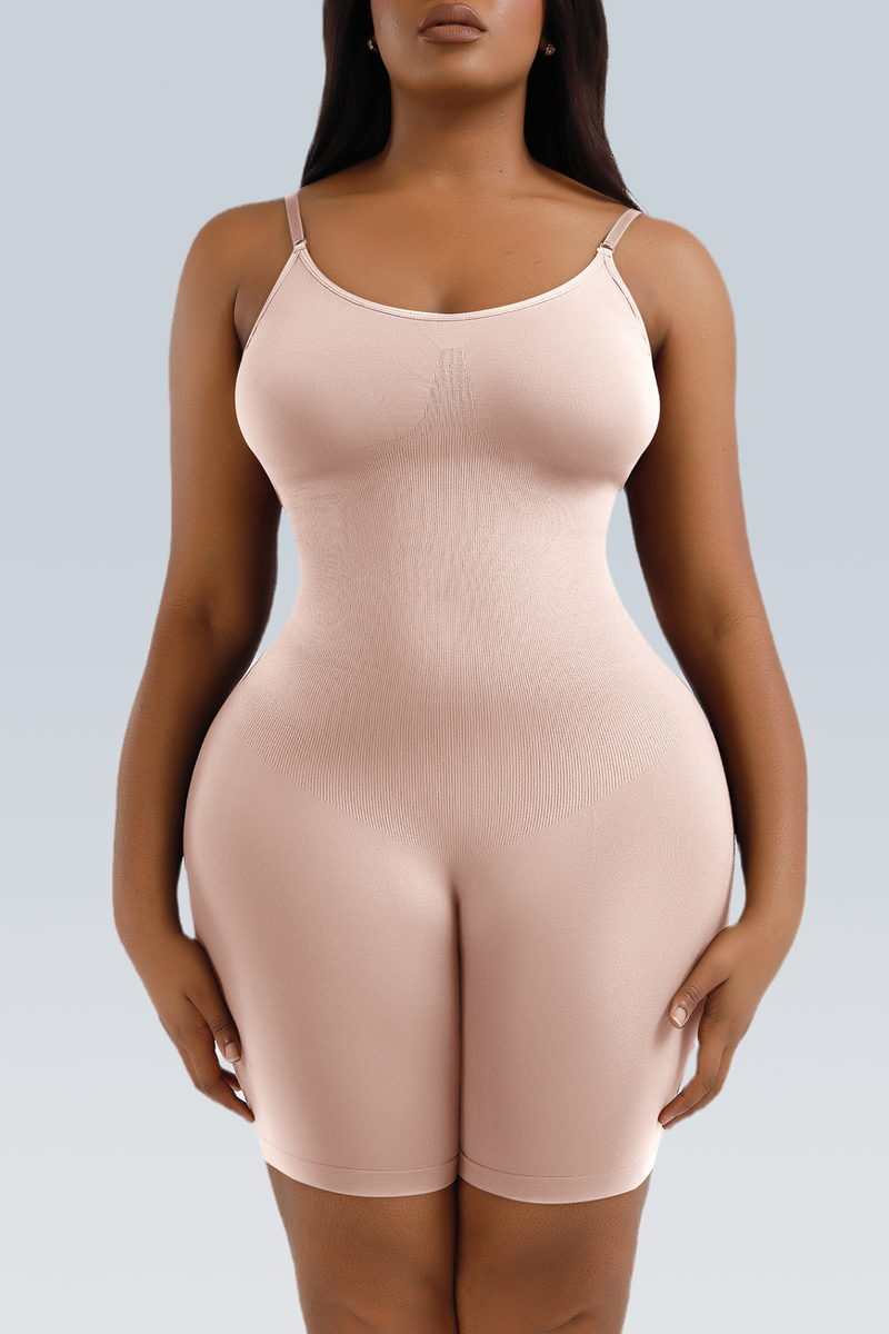 Sculpting Mid Thigh Cami Bodysuit