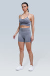 Acid Wash Seamless Short