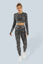 Urban Camo Seamless Long Sleeve