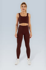 Rib-Knit Seamless Legging