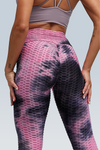 Booty Lifting Bubble Scrunch Legging - Tie Dye