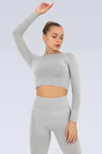 Push Up Seamless Long Sleeve